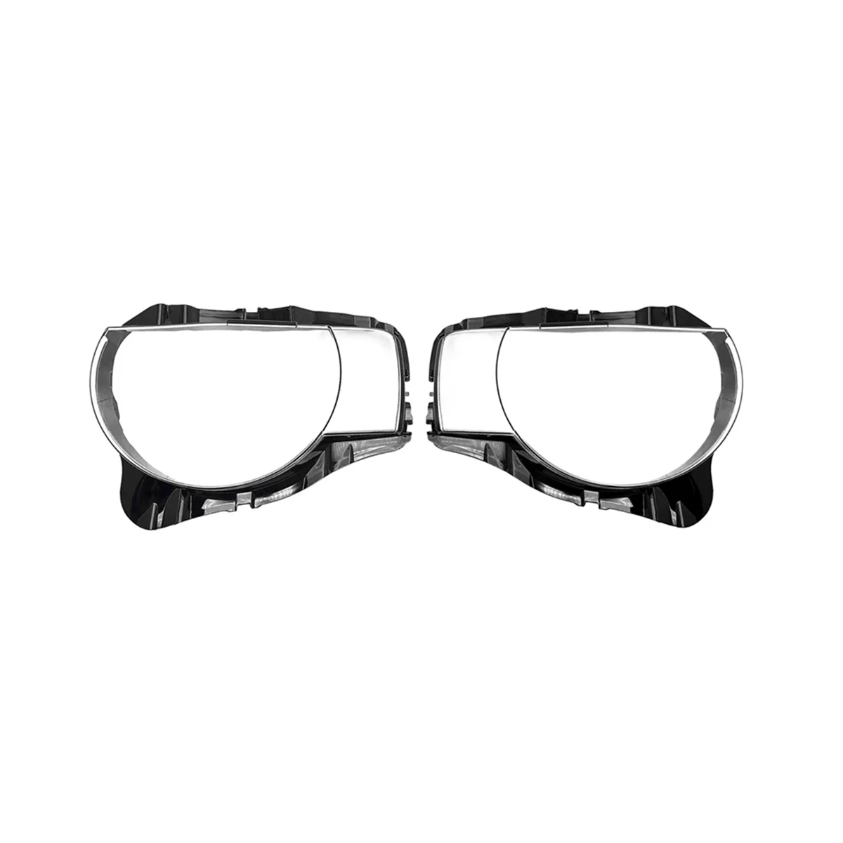 

1Pair Headlight Shell Lamp Shade Transparent Lens Cover Headlight Cover for