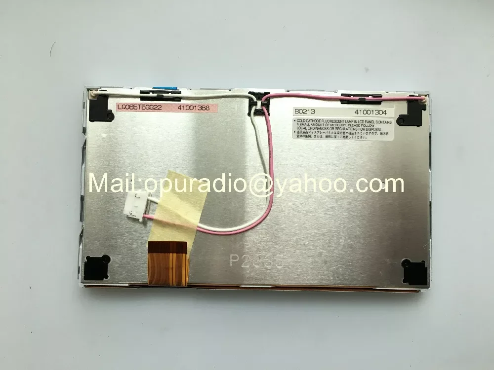 

NEW2023 Original 6.5inch LCD display LQ065T5GG23 LQ065T5GG22 screen for Mercedes ML320 ML350 W164 car DVD navigation LCD