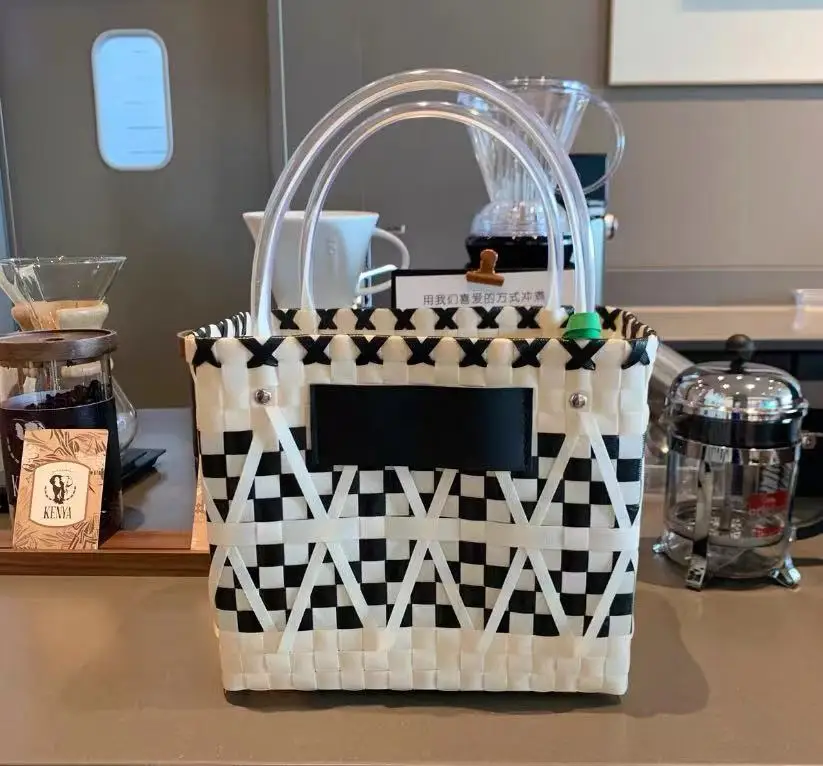 

Summer Beach Casual Animal Woven Bag Handbag Vegetable Basket