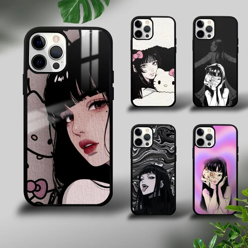 Чехол для телефона H-Hellokitty T-Tomie iPhone 16 15 14 13 12 11 Pro Xs Max Mini Plus Celulares Hard Funda