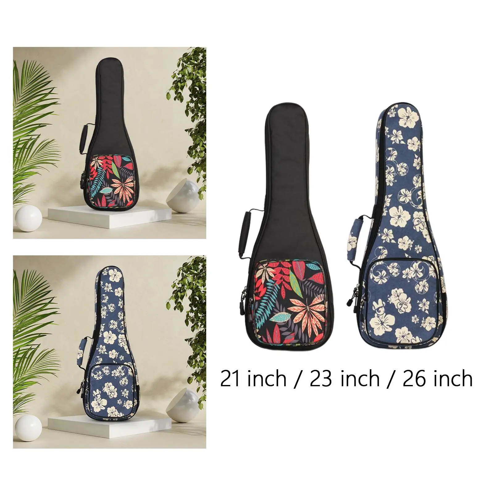 Чехол для переноски укелеле водонепроницаемый рюкзак с толстой подкладкой и