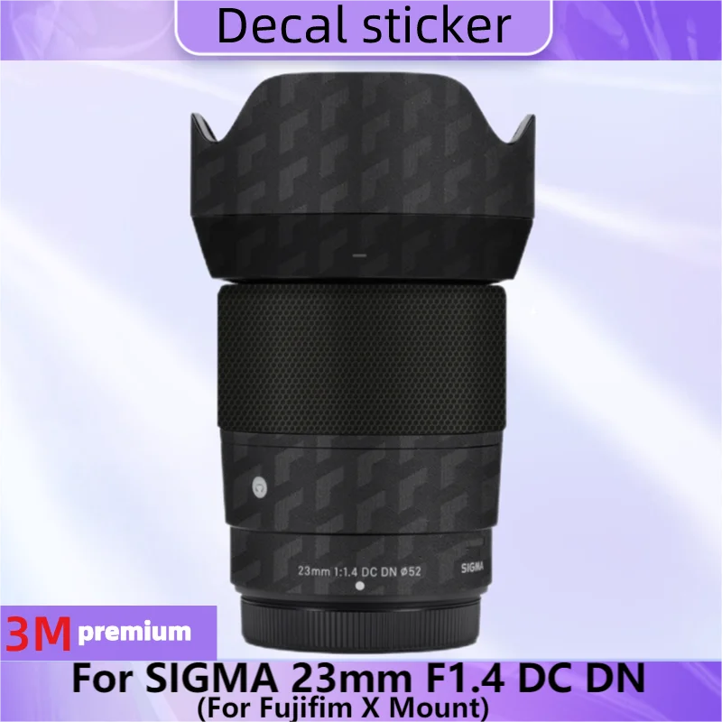 Для SIGMA 23 мм F1.4 DC DN для Fujifim X Mount наклейка на рассеиватель Защитная Наклейка