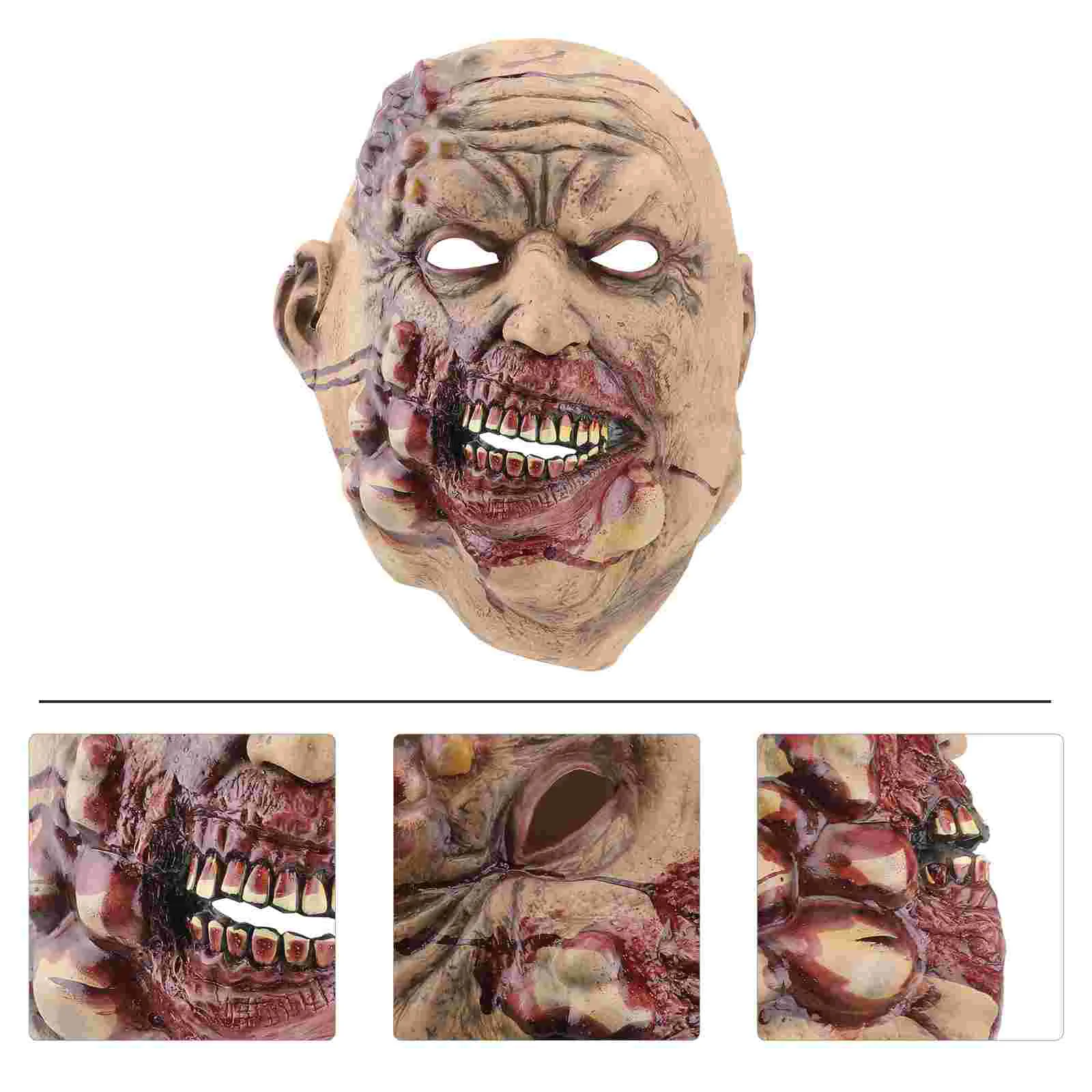 Хэллоуин Косплей Жуткие ужасающие кровавые игрушки Мясник страшные маски на