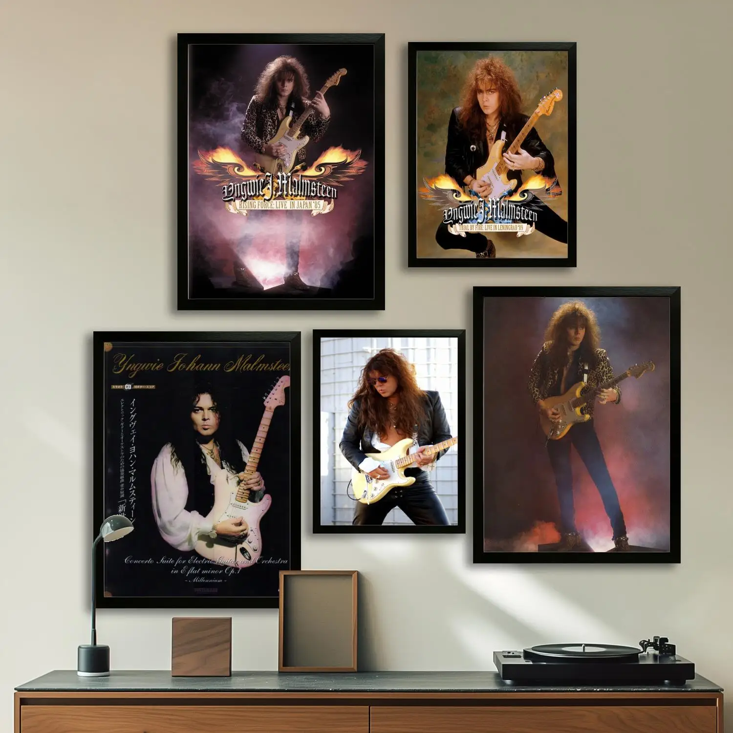Художественный постер Yngwie Malmsteen на холсте