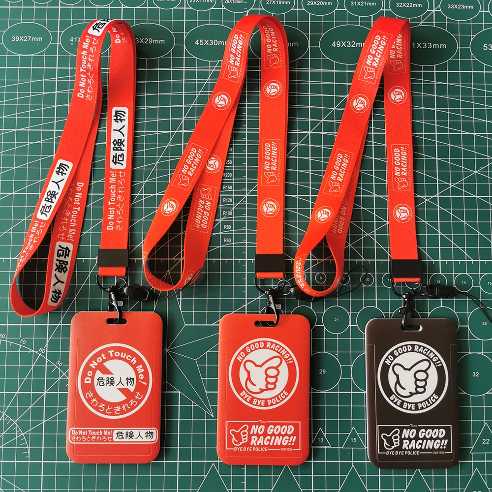 

JDM Accessories Strap Lanyard Key Ring Keychain Badge Work Card Holder ID Credit Card Pass Hang Rope Lariat Mobile Phone NO GOOD