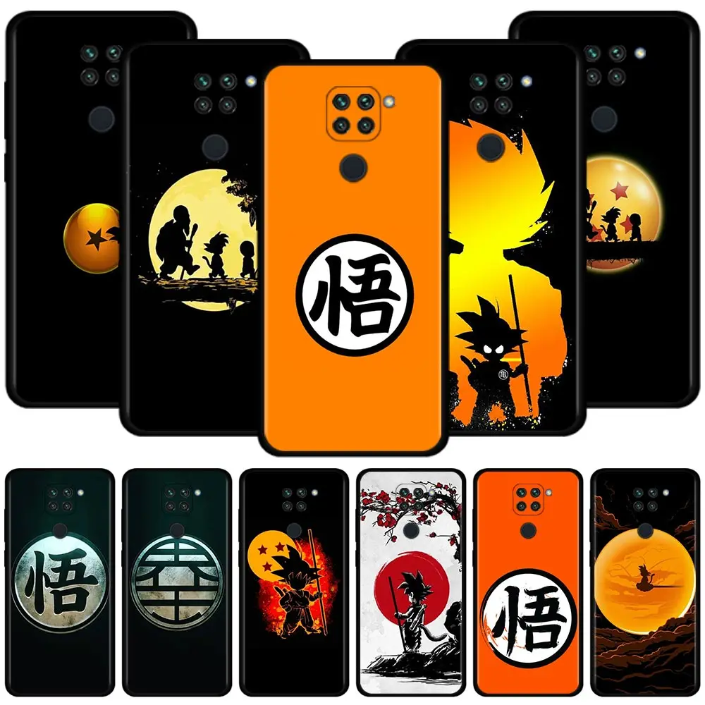 

Anime Dragon ball logo For Xiaomi Redmi K40 9 9a 9c 10 10c K50 K40s Note 8 10 11 Pro 9S 9T 9 8T 11S 11T Smartphone Coque