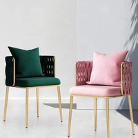 rattan gamer dining armchairs kitchen lounge salon modern office design chair fashionable sillas de comedor furniture bar