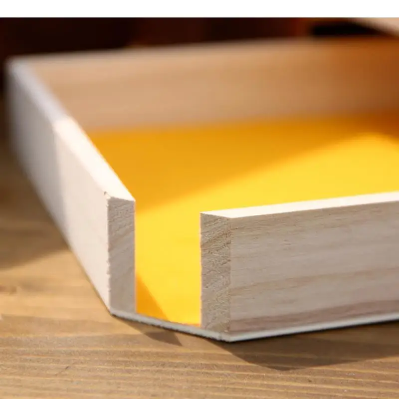 Многослойная чайная коробка из массива дерева ящик для хранения тортов шкафчик