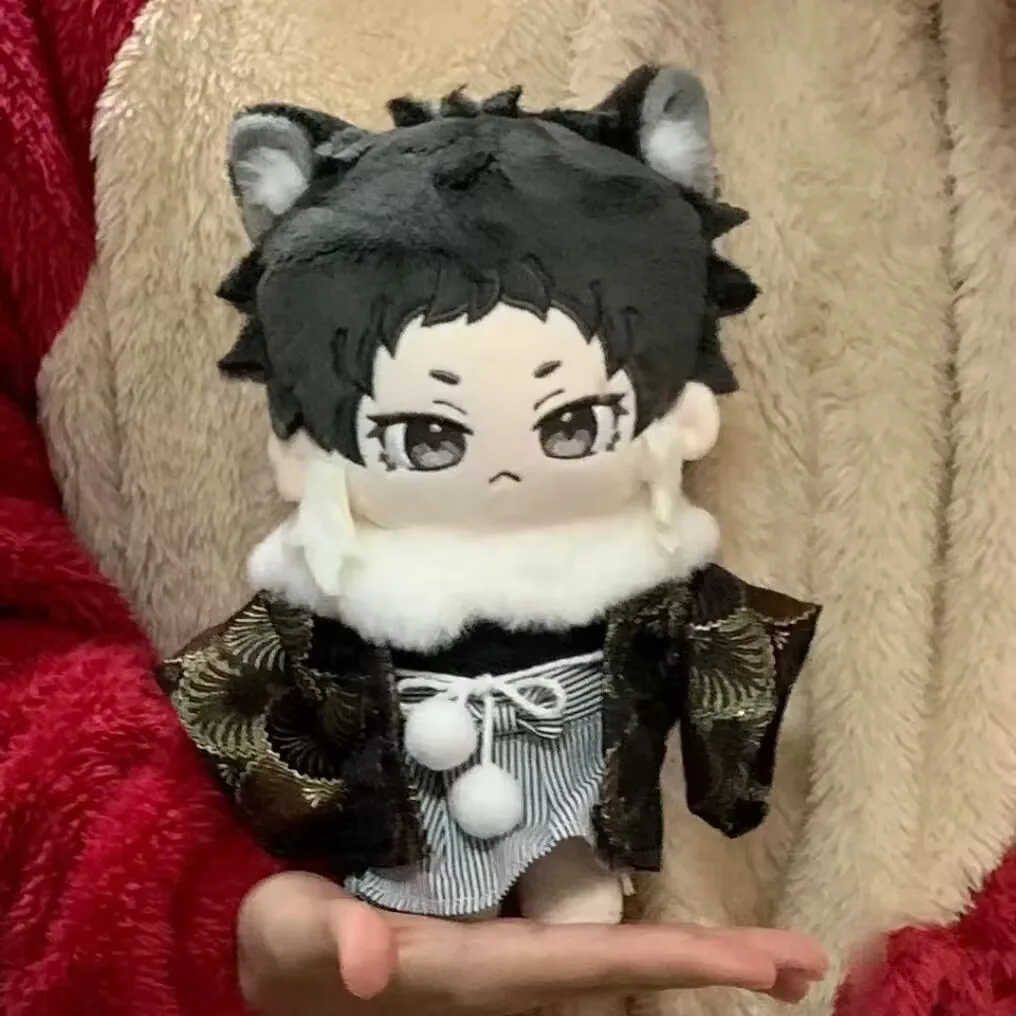 

Лидер продаж, плюшевая набивная кукла Bungo Stray Dogs Ryunosuke Akutagawa, хлопковая Красивая плюшевая подушка, талисман, подарок на Рождество, 20 см