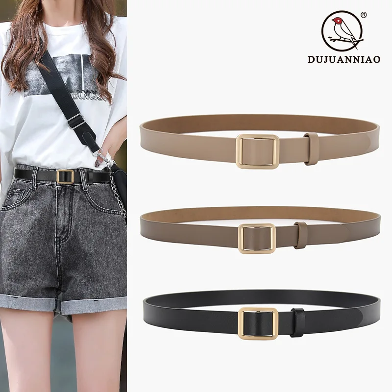 Ms leisure leather belt belt lazy belt