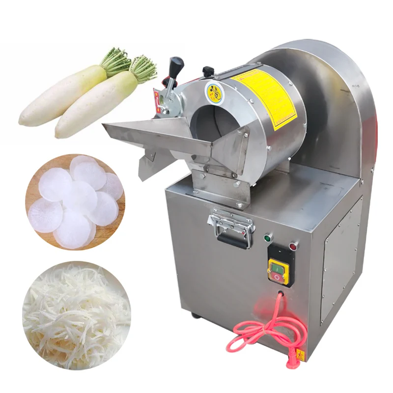 

1500W Vegetable Cutting Machine Commercial Centrifugal Multi-function Shredding Slicer Radish Potato Vegetable Cutting Machine