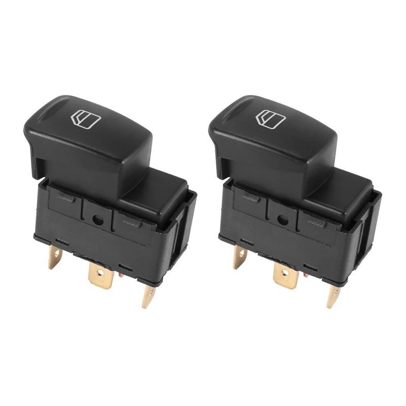 

2X Front Left Right Window Switch For Smart Forfour 454 2004-2006 A4548201010 Hatchback Power