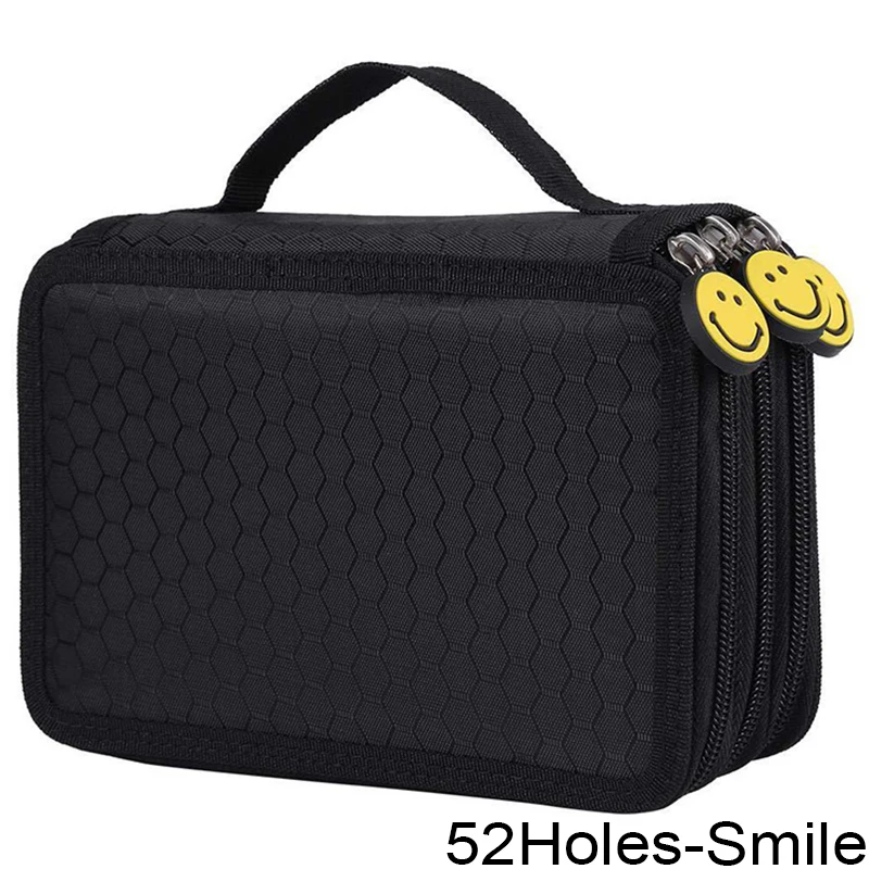 72/52/32 Holes 4 Layers of Pencil Case Portable Large Capaci