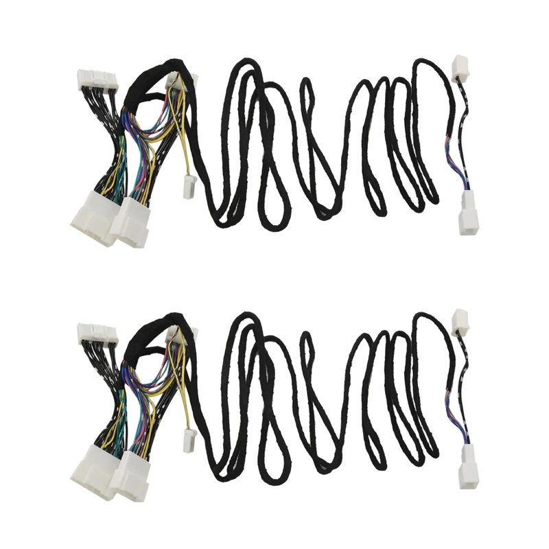 

2X Кабель для автомобильного динамика модификация 8 литров 14 обновление звуковой активации для Tesla Model 3