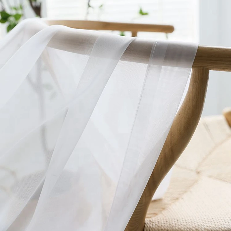 

Прозрачные шторы WPKIRA из полиэстера и хлопка