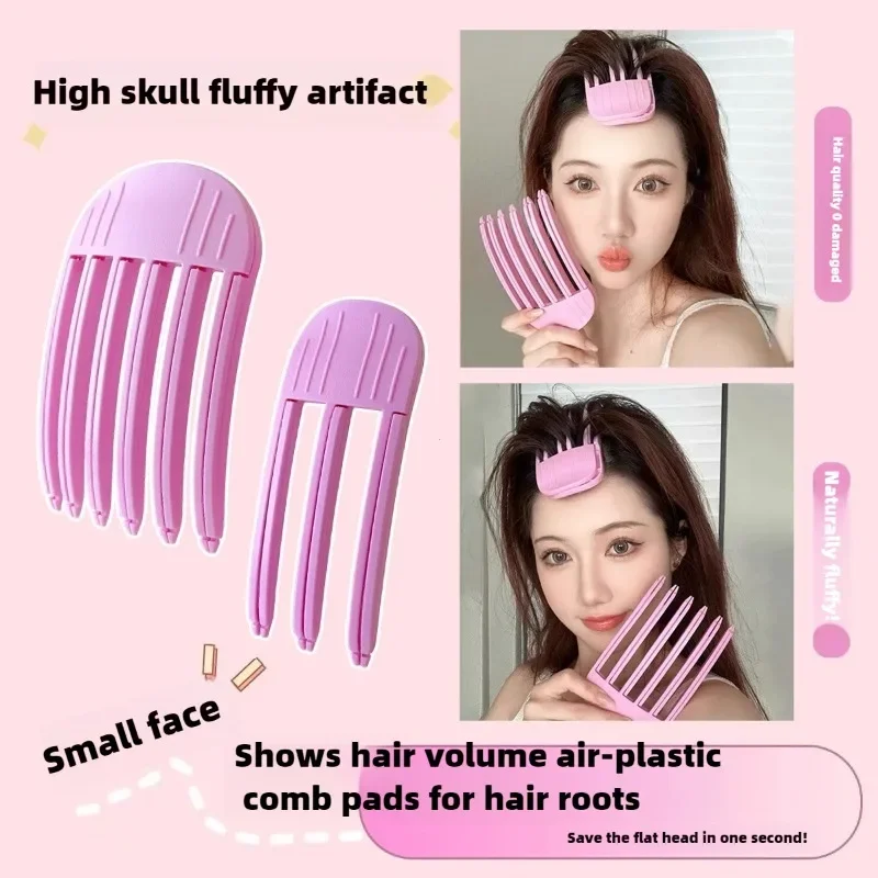 Пушистые заколки для волос с корнем ленивые волосы верхняя укладка щипцы завивки