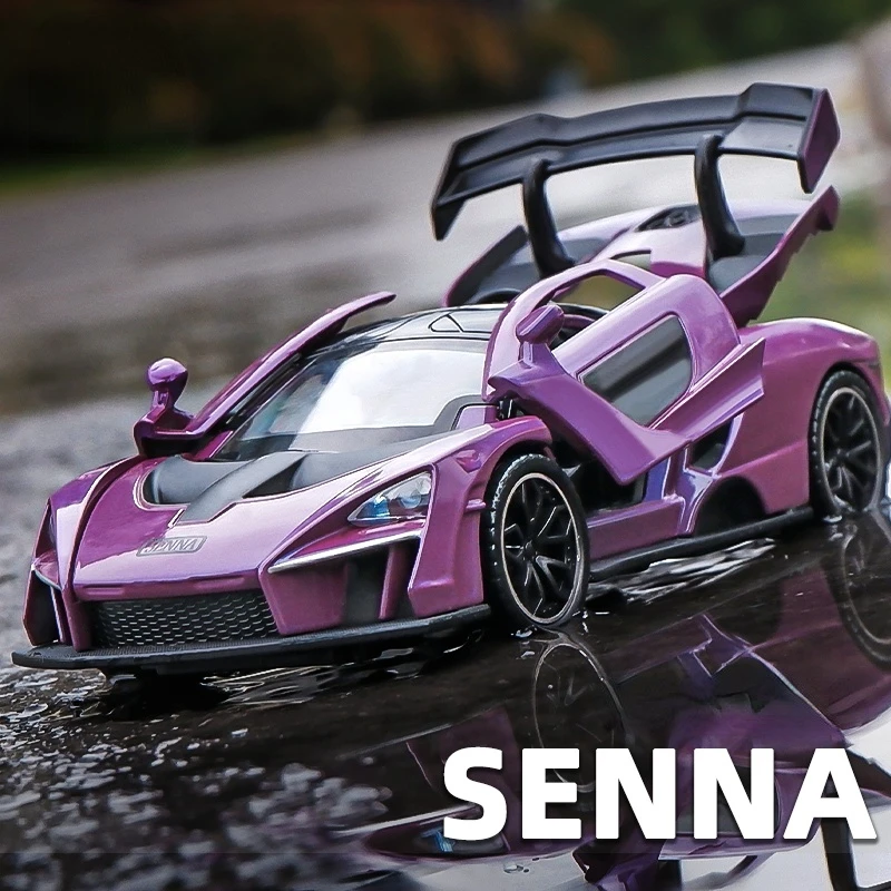 

1/32 McLaren Senna Alloy Racing Car Model Diecast Children's Toy Car Simulation Toys Vehicles Mini Car Toys Kids Birthday Gift