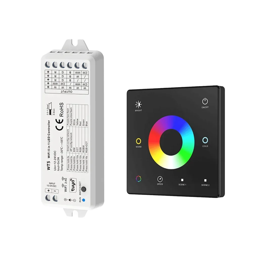 

Умный RGB-контроллер YSRSAI WT5
