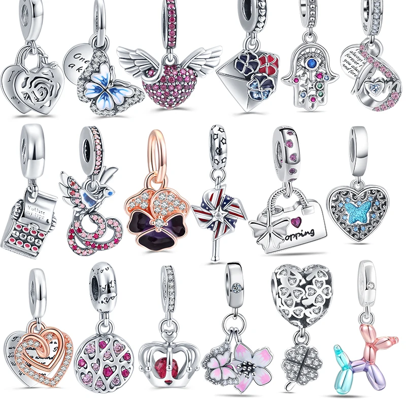 Женский браслет Pandora с подвеской в виде кролика