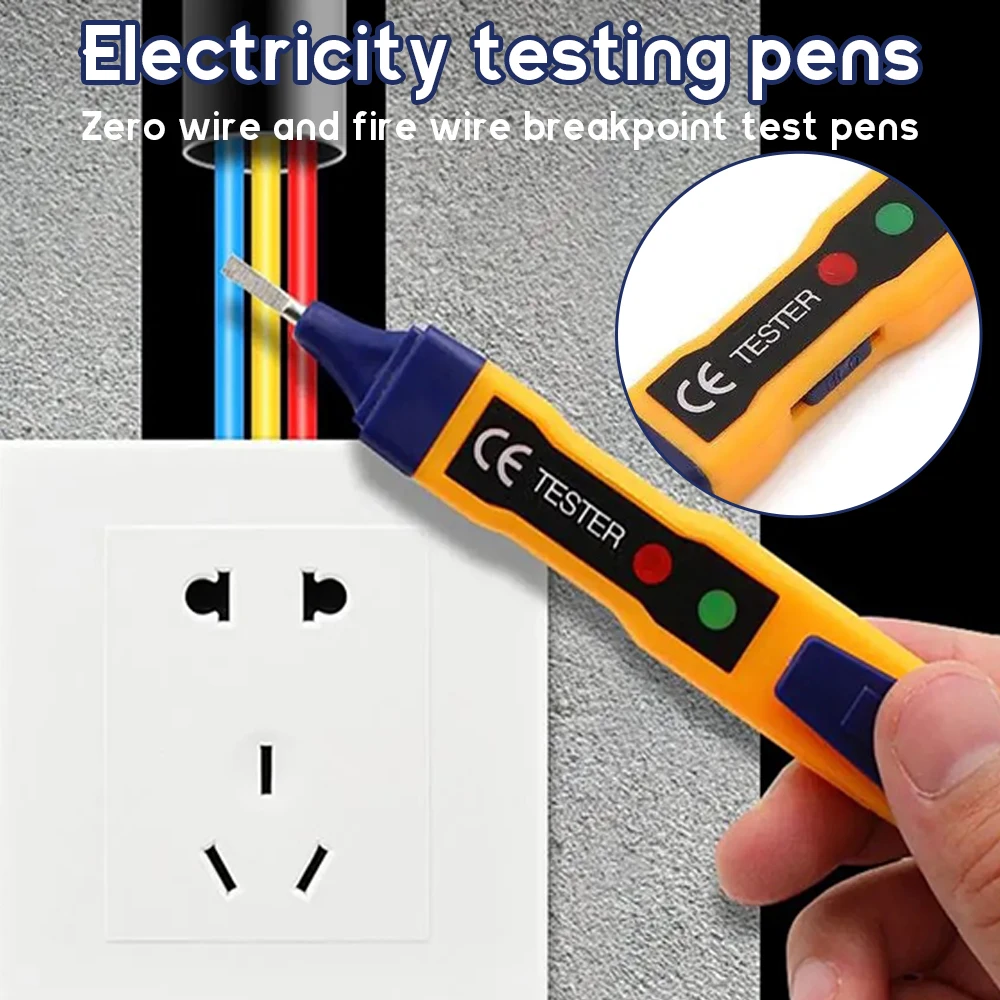 Бесконтактный автоматический выключатель тестер с двухдиапазонным нулевым