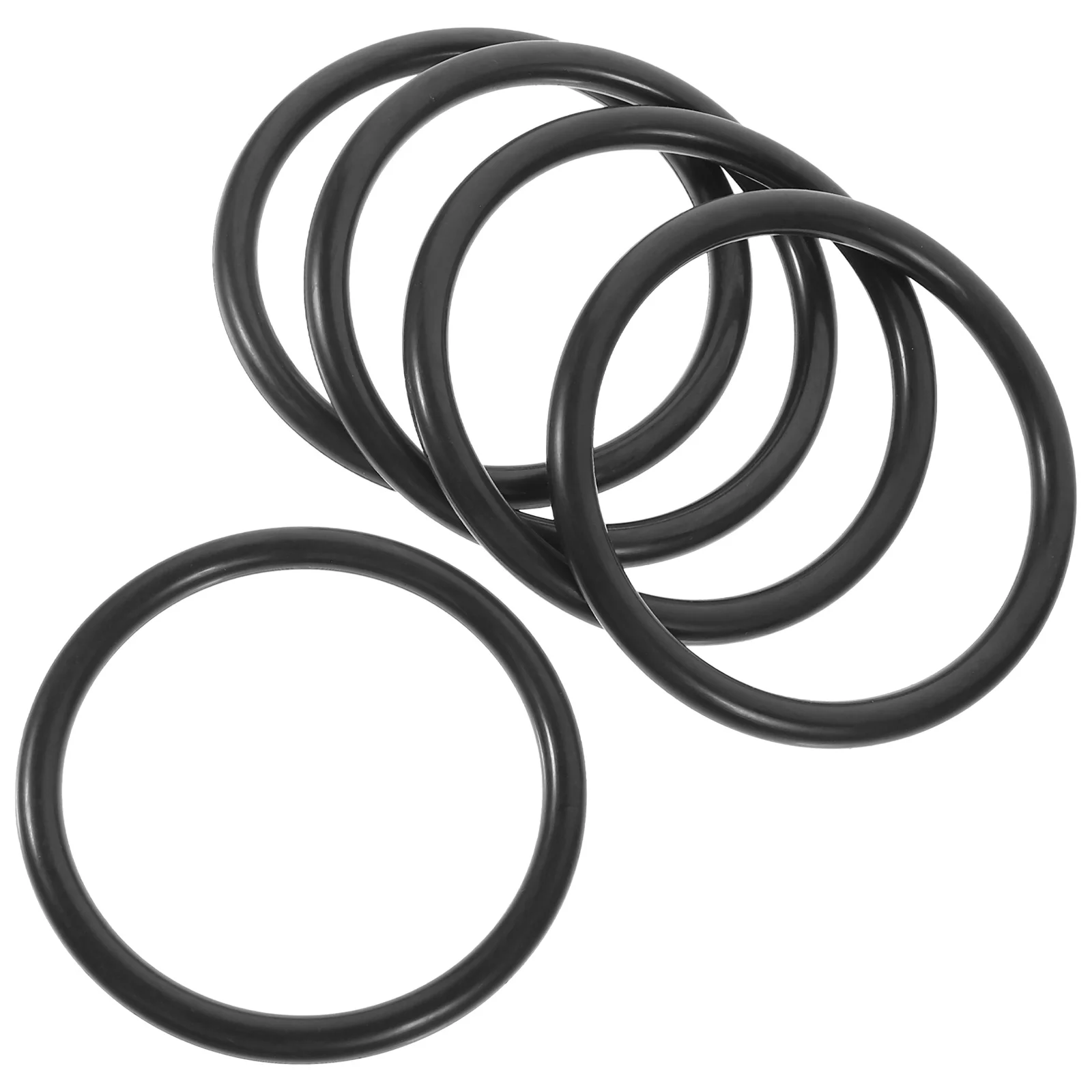 

5 PCS Crystal Bowl Washer Sound Gasket Meditation Music Cushion O-ring Buddha Singing Mat O-rings Rubber Accessory