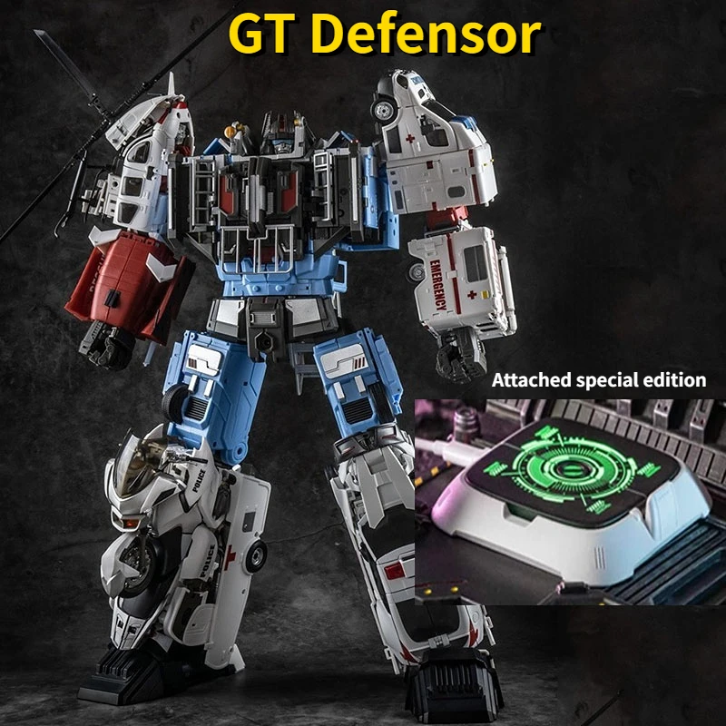 

Generation Toy GT-08 GT08 Defensor Hot Spot First Aid Streetwise Blades Groove Combination Transformation Action Figure Boy Toy