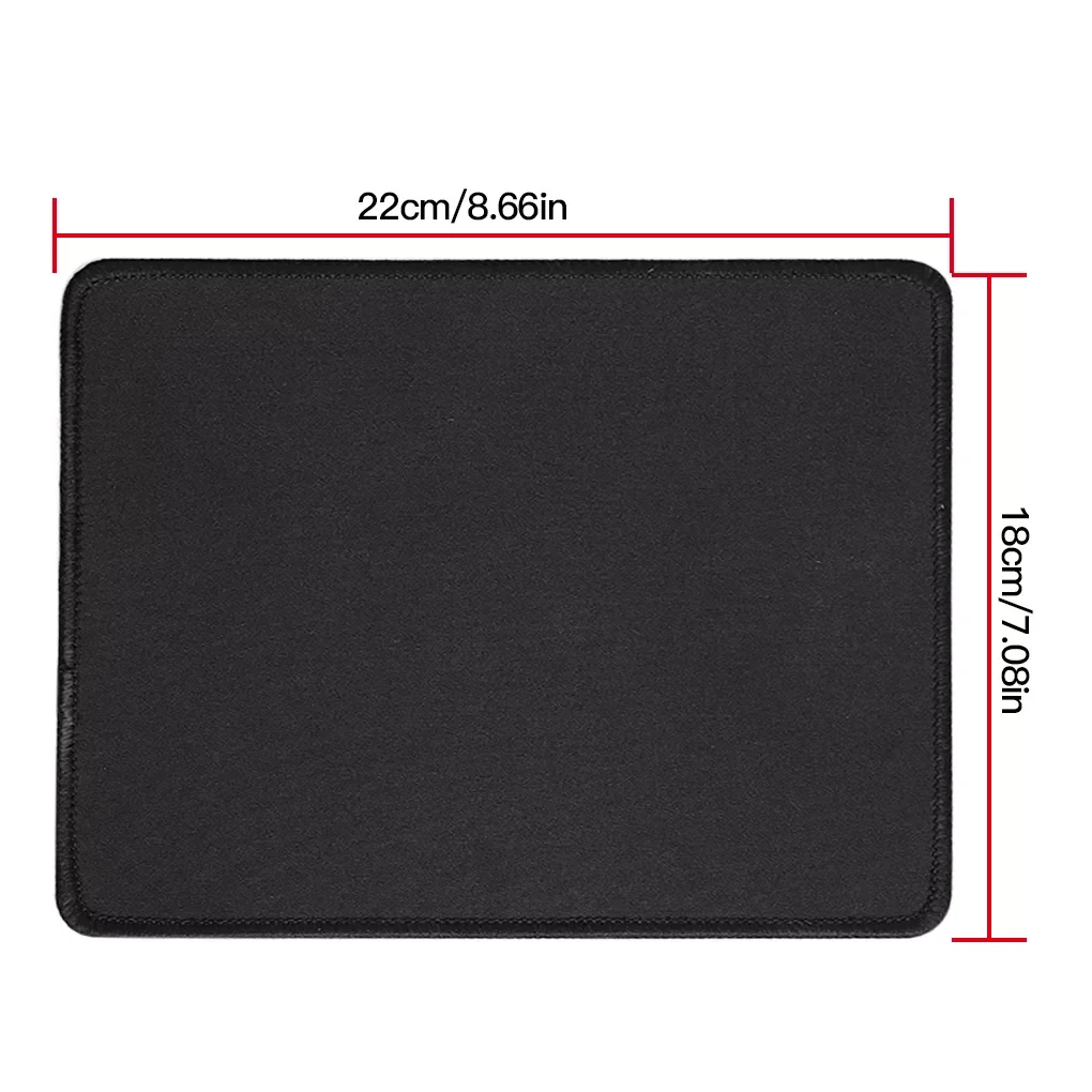 

Gaming Mouse Pads Antislip Speed Locking Edge Black Mouse Mat Pad Mouse Rug Laptop PC Computer Tablet