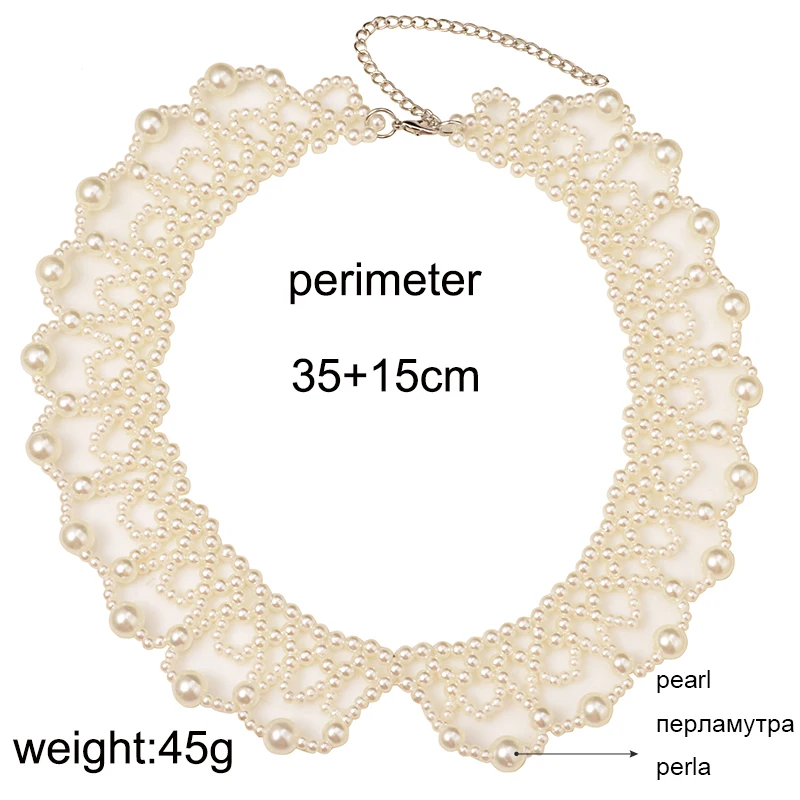 Модное ожерелье и кулон с искусственным жемчугом ювелирные изделия в