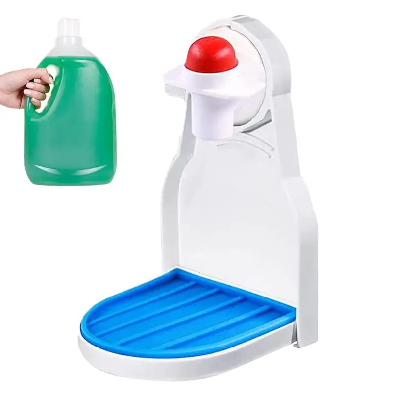 

Laundry Liquid Detergent Cup Holder Laundry Fabric Softener Soap Dispenser Drip Catcher O More Leaks Or Mess For Laundry Room