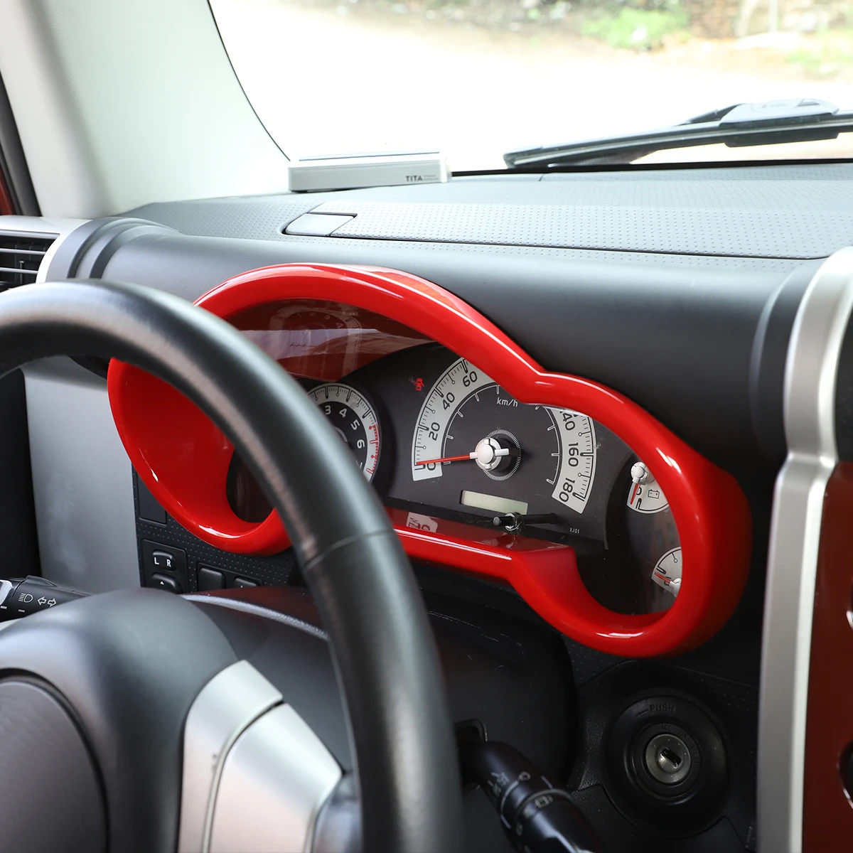 Для Toyota FJ Cruiser 2007-2021 автомобильная центральная консоль приборная панель дисплей