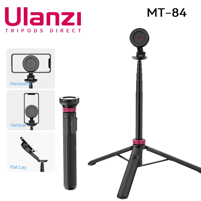 Штатив для телефона Ulanzi MT-84 Magsafe iPhone 15 14 13 Pro Max быстросъемный штатив смартфона