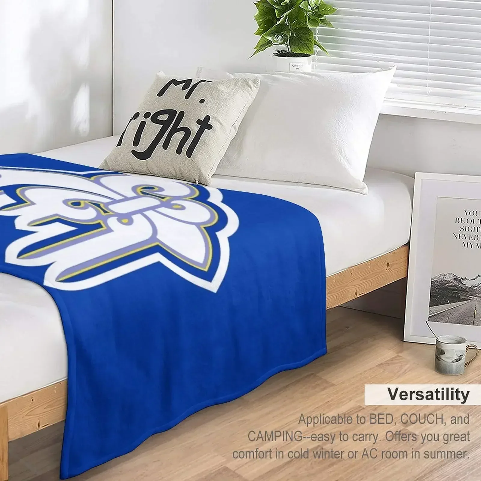 Плед Limestone Saints плюшевый