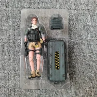 scale 118th female single soldier fearless tiger bente team feng min 3 75inch action doll figures collection