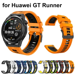Strap Compatible with Huawei Watch GT Runner, 22mm Replacement Bands for HUAWEI WATCH 3 Smartwatch