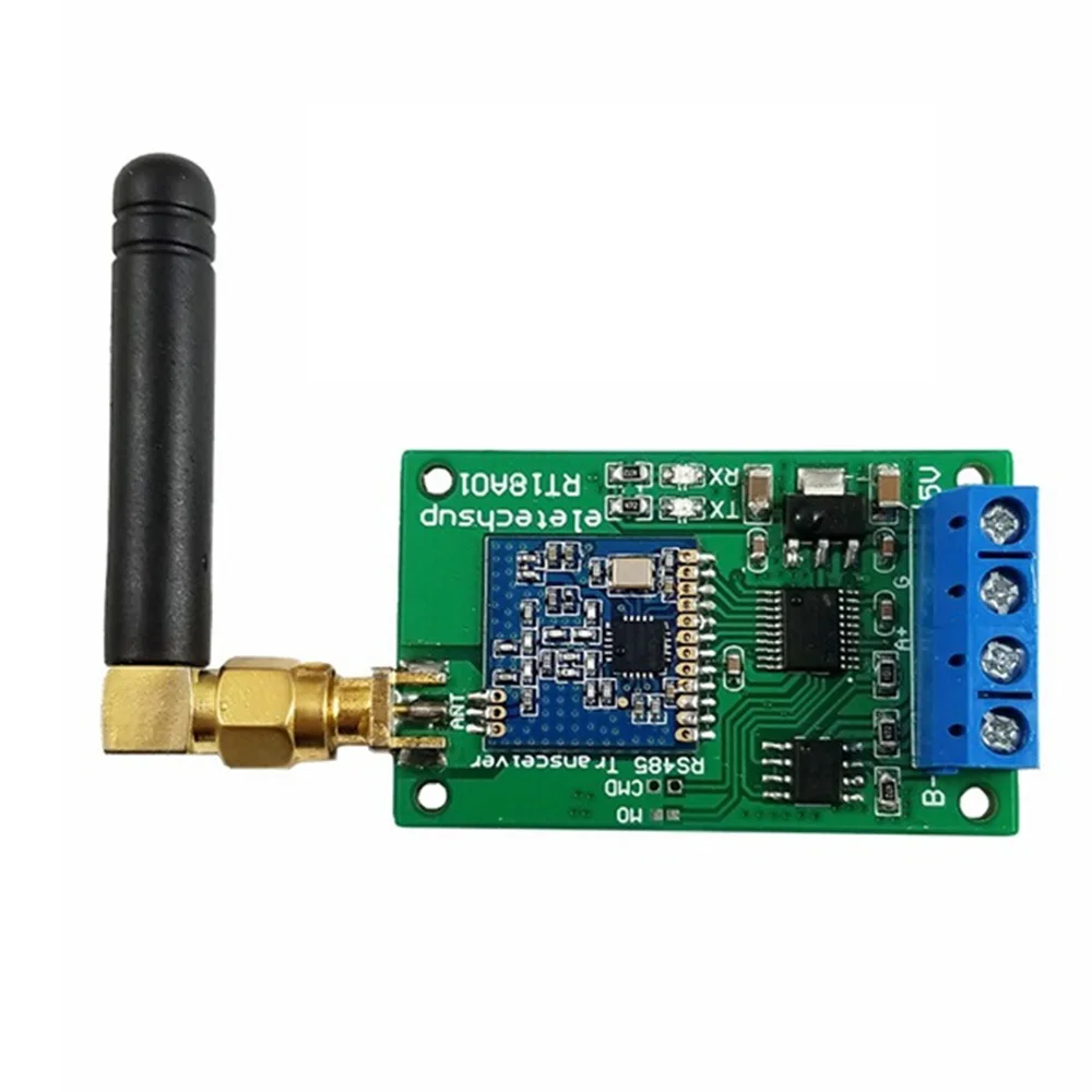 

433M Multifunctional Wireless RS485 Bus RF Serial Port UART Transceiver Module DTU for PTZ Camera PLC Modbus RTU