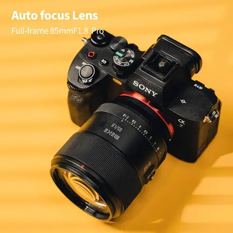 Объектив Meike 85mm F1.8 Pro для камер Nikon Z и Sony E