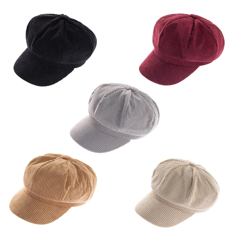 

Детская Вельветовая восьмиугольная шапка bongrace с пиком Бейсболка весна осень для детей малышей