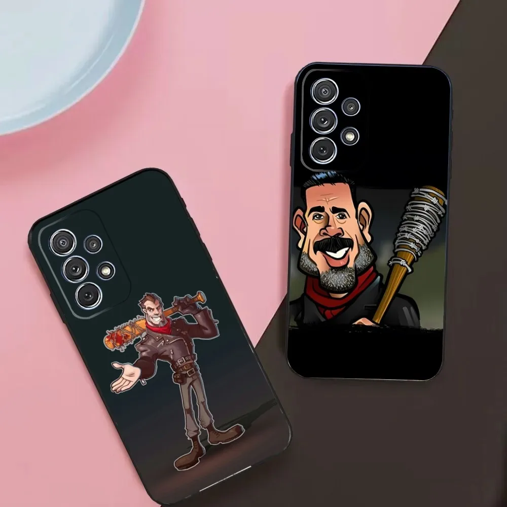 Чехол для телефона Negan T-The-tracking Dead Samsung Galaxy A13 A21s A22 A31 A32 A52 A53 A71 A80 A91 мягкий черный