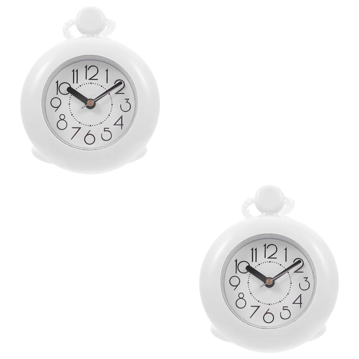 

Clock Wall Shower Bathroom Hanging Waterdigital Waterproof Non Ticking Resistantsilent Movement Decorative Proof Indoor Party