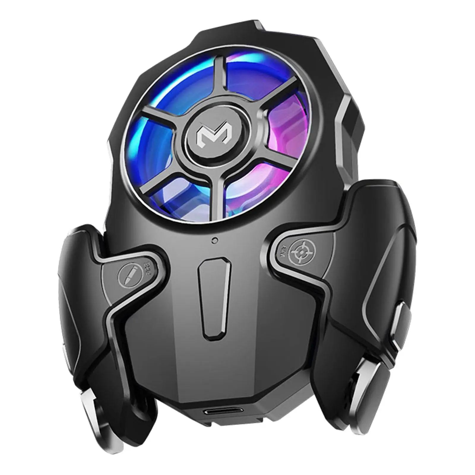 

Universal Mobile Phone Radiator Chicken Eating Handle Rechargeable Smartphone Cooler for Smartphones Live Streaming Smartphone