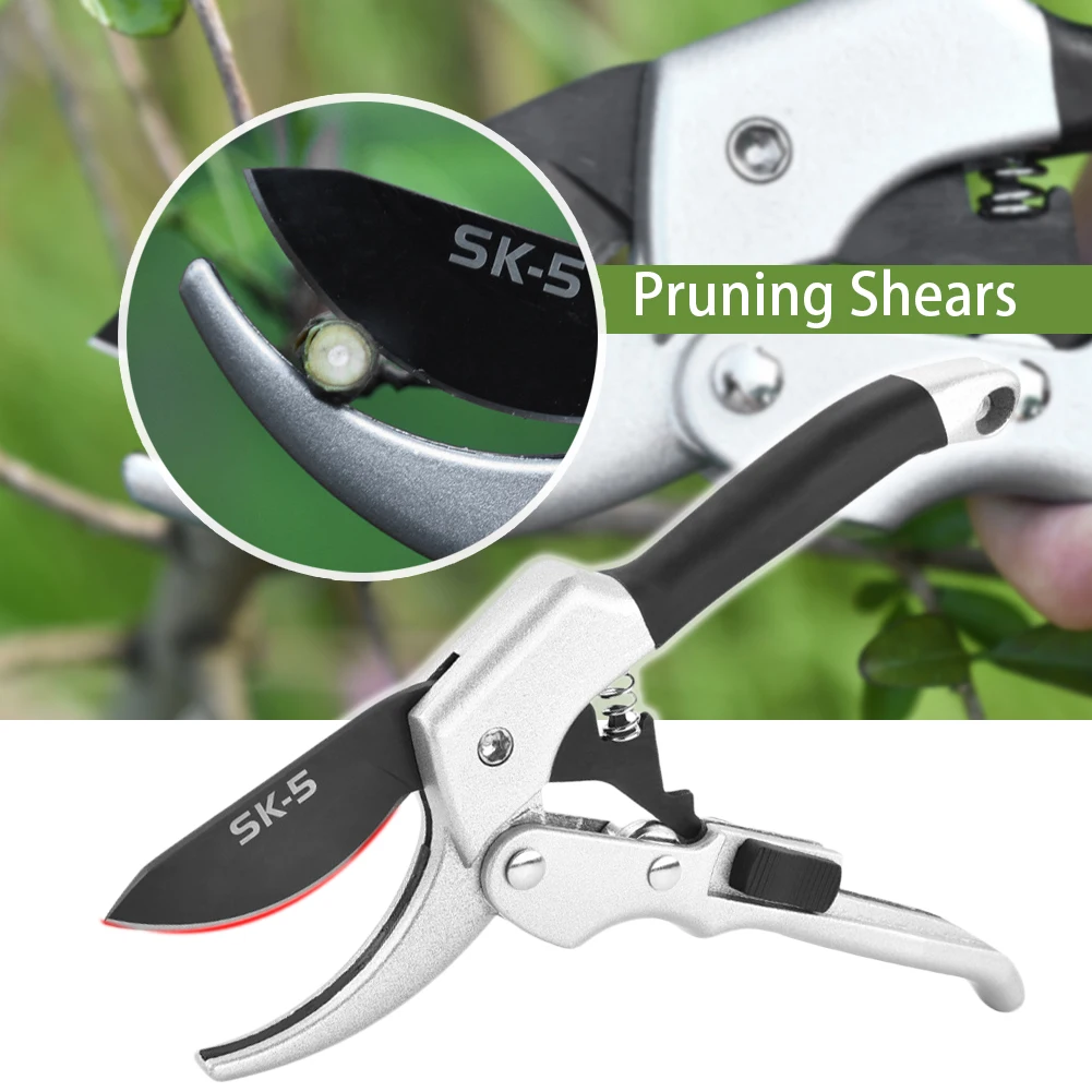 

1pc Multifunctionl Pruning Shear Stainless Steel Branch Cutting Scissors Garden Tool Garden Pruners Orchard Shear Pruning Cut