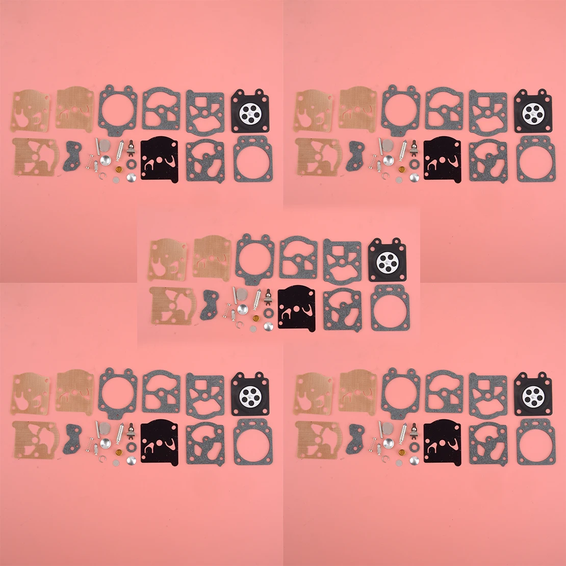 Набор для ремонта диафрагмы карбюратора, 5 комплектов, подходит для триммера Stihl FS36 FS40 FS44 FC44