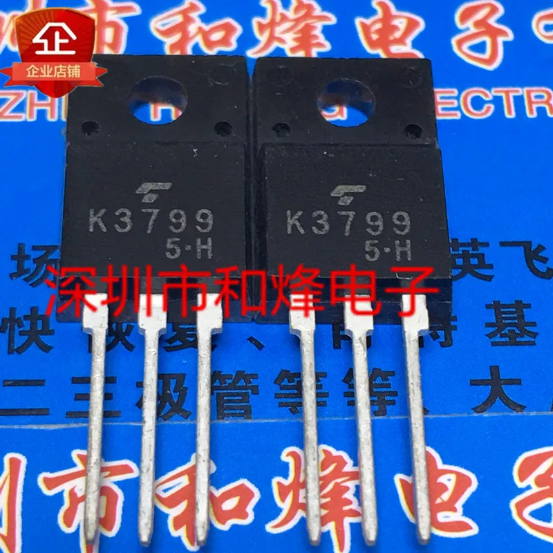 

30pcs original new K3799 2SK3799 TO-220F 900V 8A