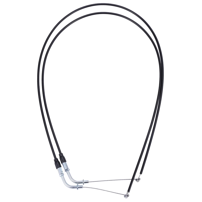 1 пара мотоциклетных проводов длиной 110 см дроссельной заслонки для Sportster XL883 XL1200 XL