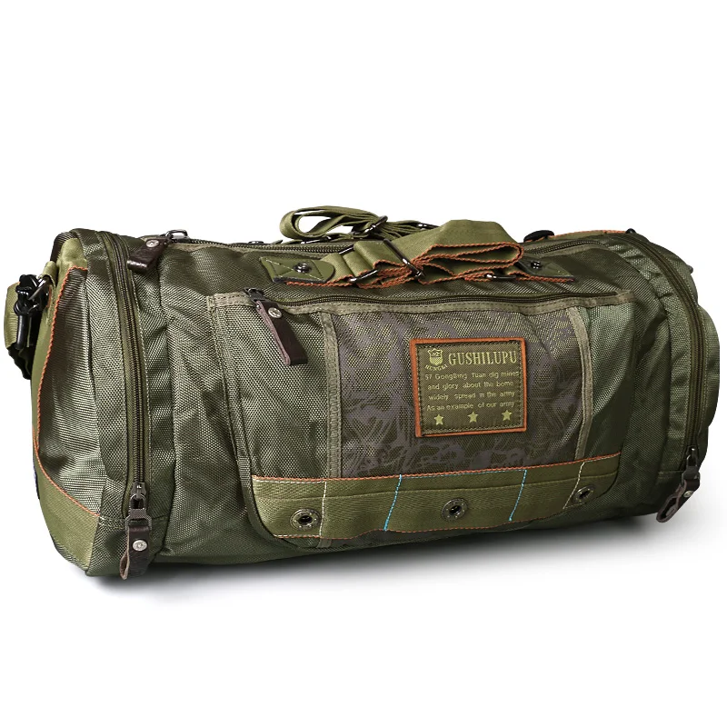 

RuilTravel bags Men's Camouflage Travel Bag Folding Oxford Cloth Bag Protects Portable Waterproof Shoulder Leisure Bags