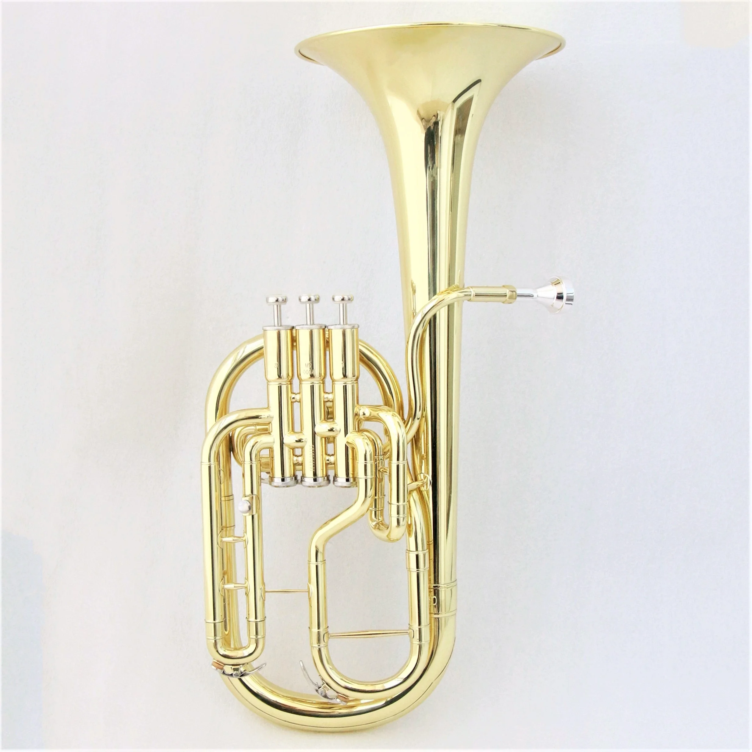

Wholesale musical instruments High quality chinese alto horn Gold Lacquered Alto horn