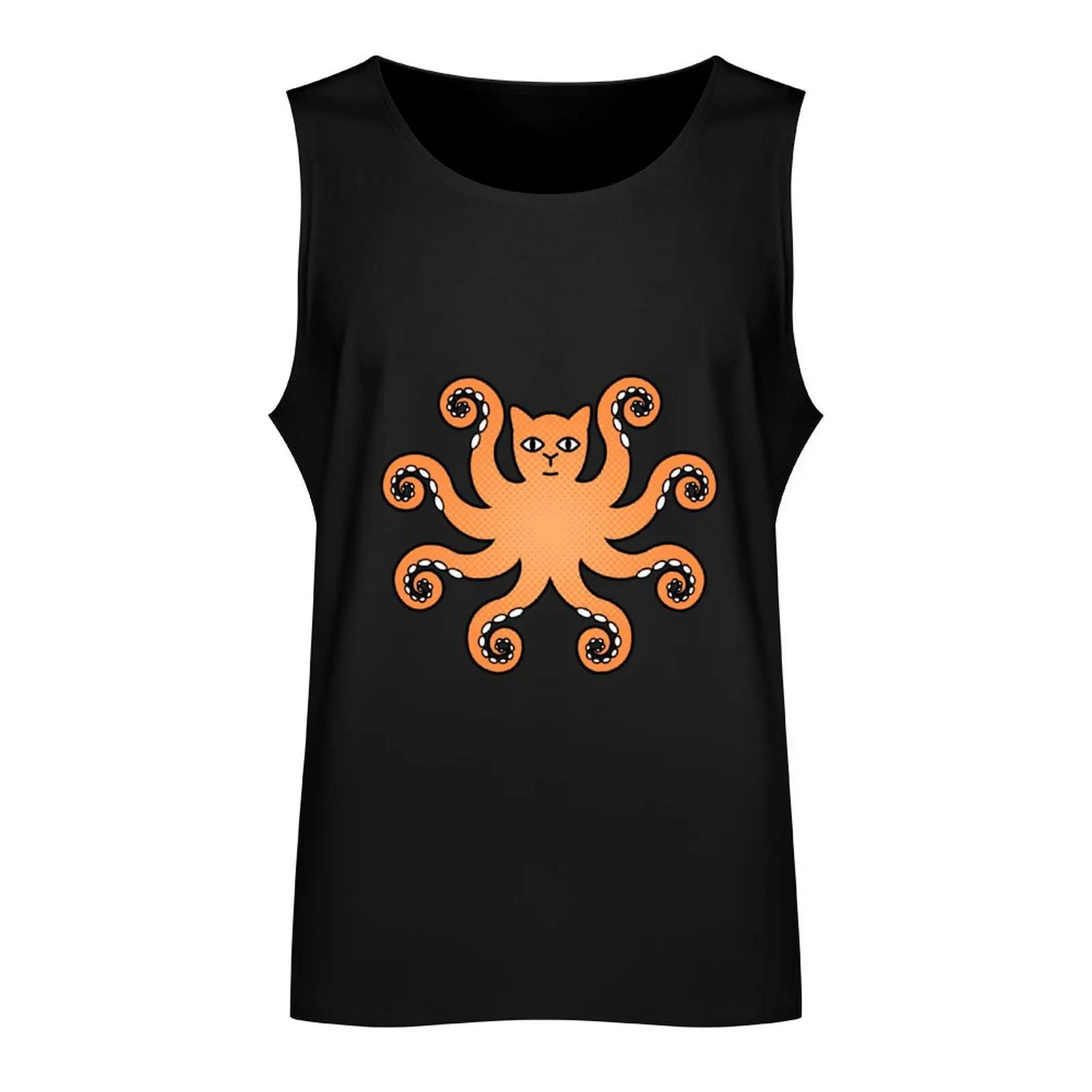 Топ Octopus одежда для тренажерного зала Мужская простая футболка фитнеса