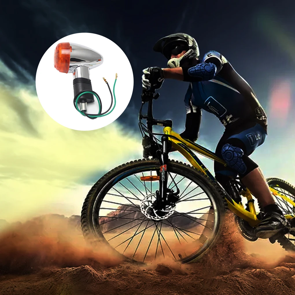 

4 Pieces Motorbike Parts General Useful Professional Creative Steering Lamp Easy to Install Sturdy Turn Signal