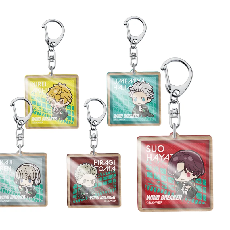 Новый 6 см ветрозащитный выключатель акриловый большой брелок Сакура-harusugita Keitaro