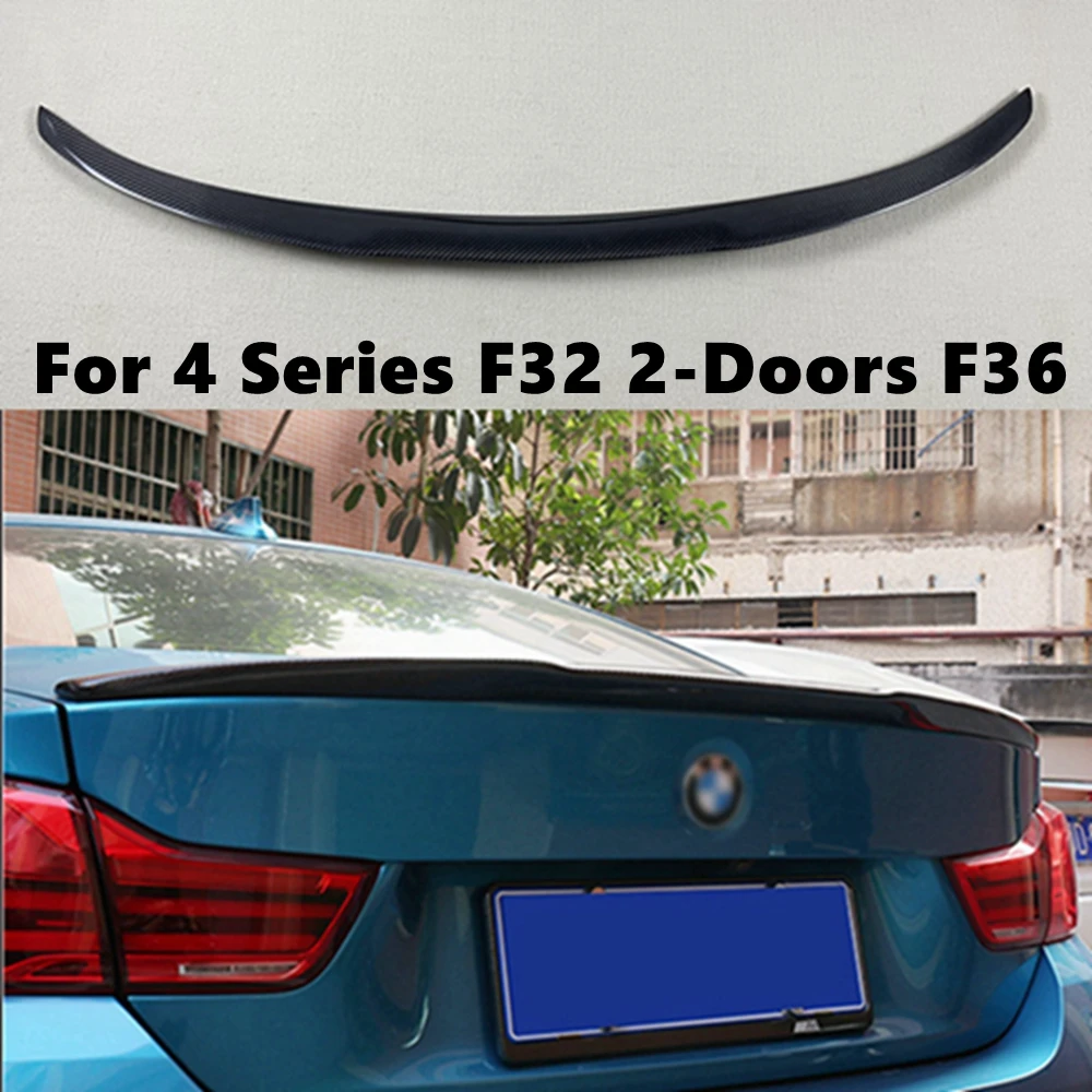 

For BMW 4 Series F32 2-Doors F36 Cran MM4 Style Carbon fiber Rear Spoiler Trunk wing 2014-2019 FRP Forged carbon